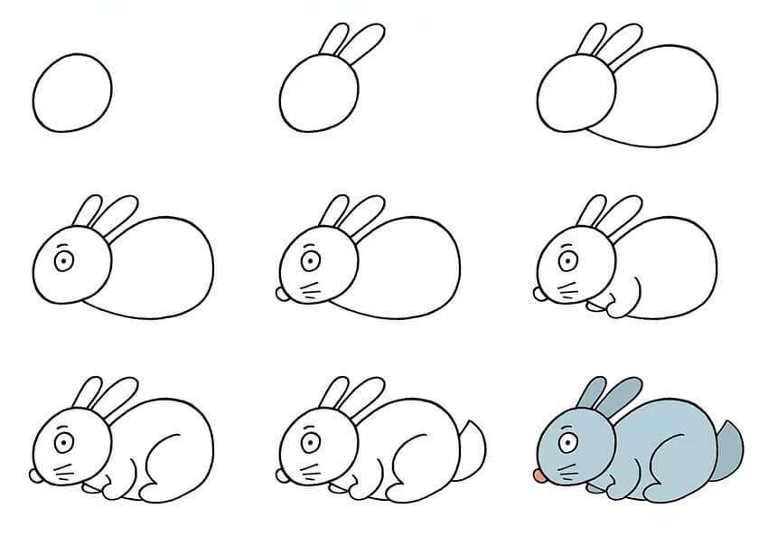 Comment dessiner Idée de lapin 11