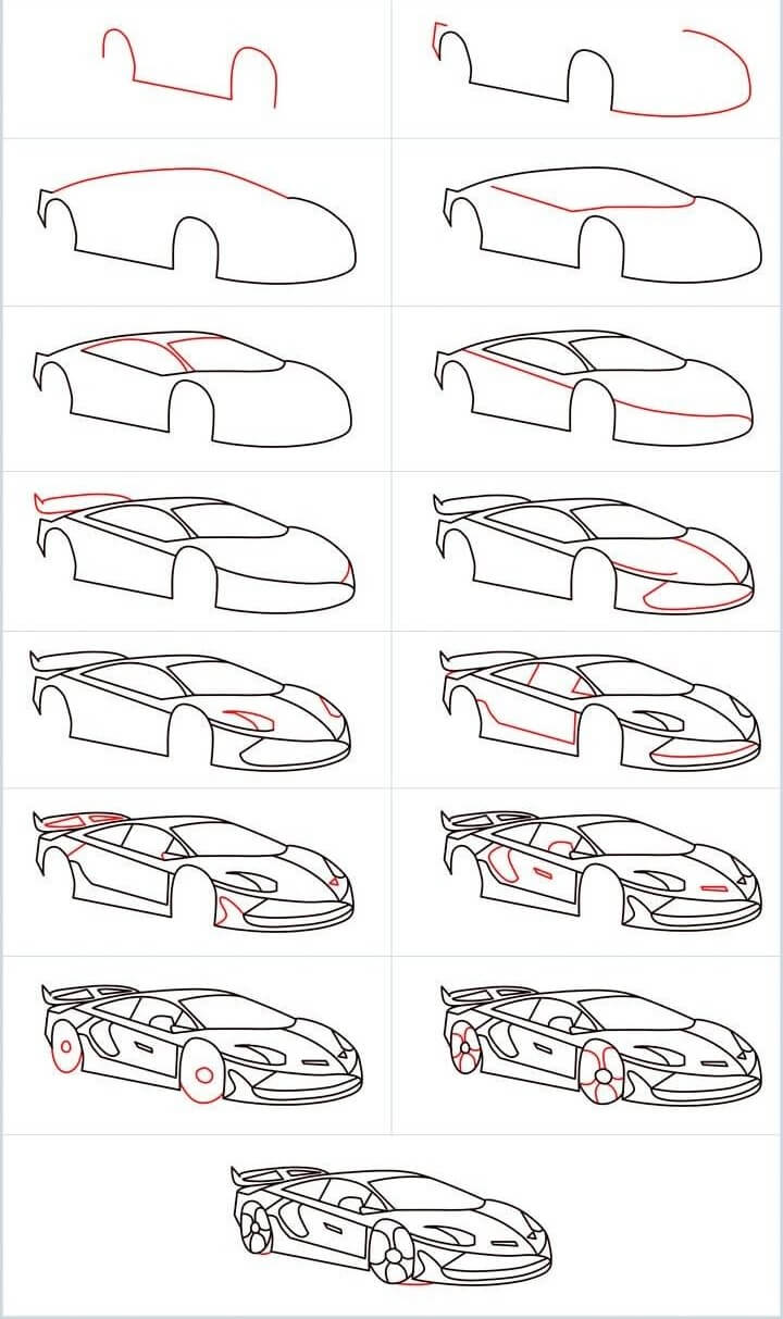 Idée de voiture (2) dessin