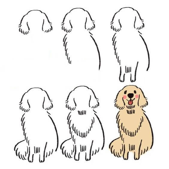 Idées de chiens (18) dessin