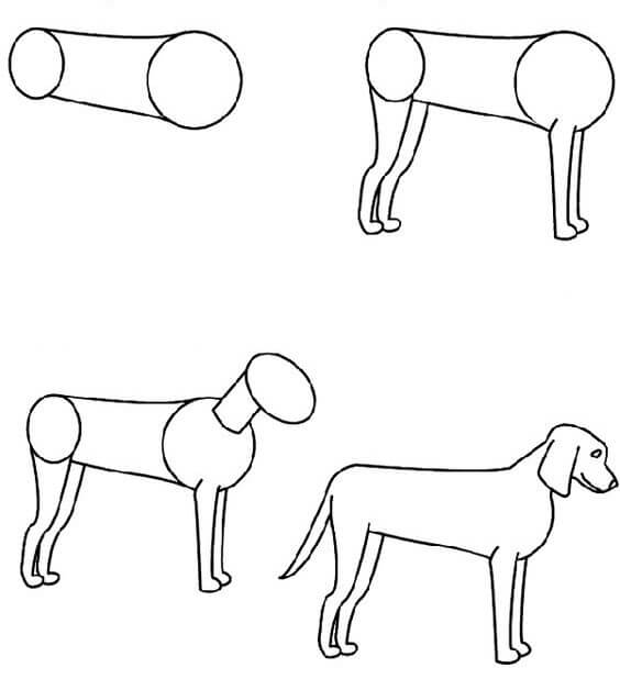 Idées de chiens (40) dessin