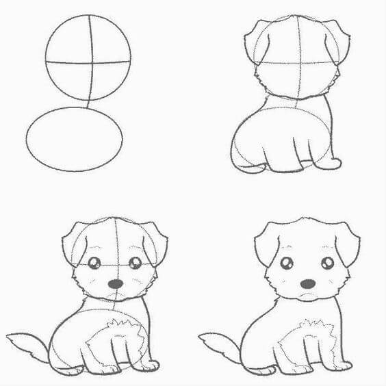 Idées de chiens (42) dessin