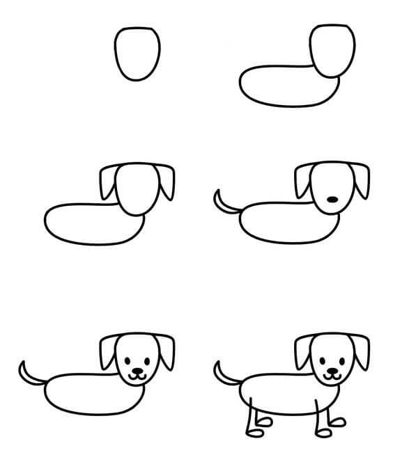 Idées de chiens (44) dessin