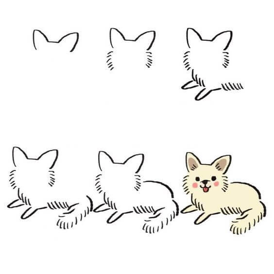 Idées de chiens (49) dessin