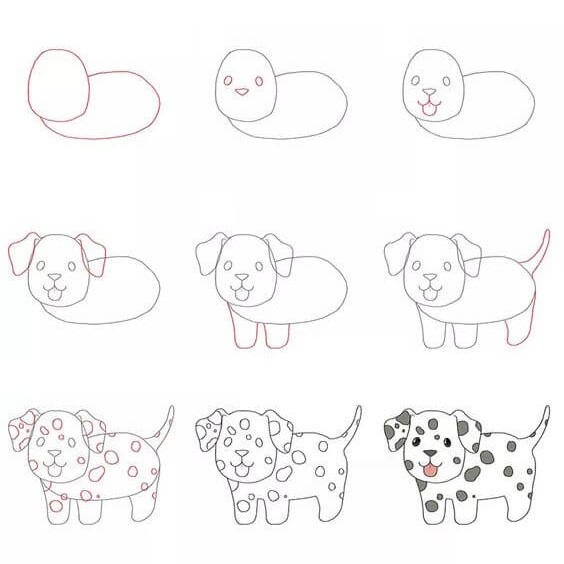 Idées de chiens (5) dessin