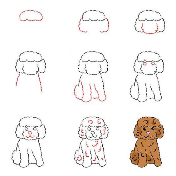 Idées de chiens (51) dessin