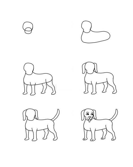 Idées de chiens (6) dessin