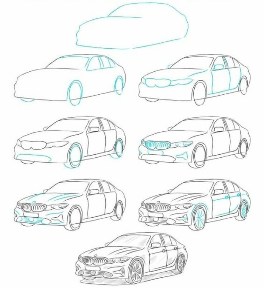 39 Facile Et Simple Id es De Dessin Voiture Comment Dessiner Voiture