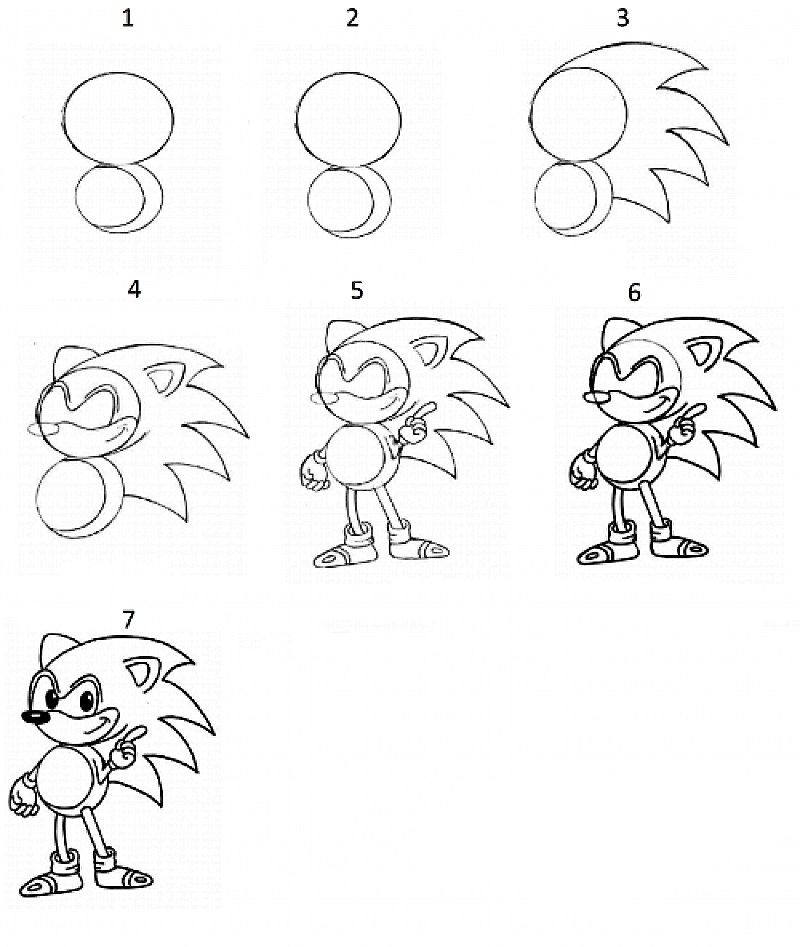 Idée Sonic 7 dessin