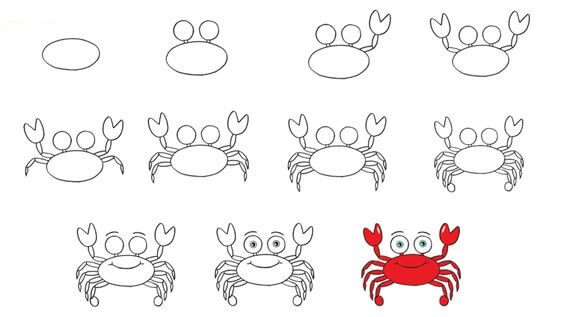 idée de crabe (22) dessin