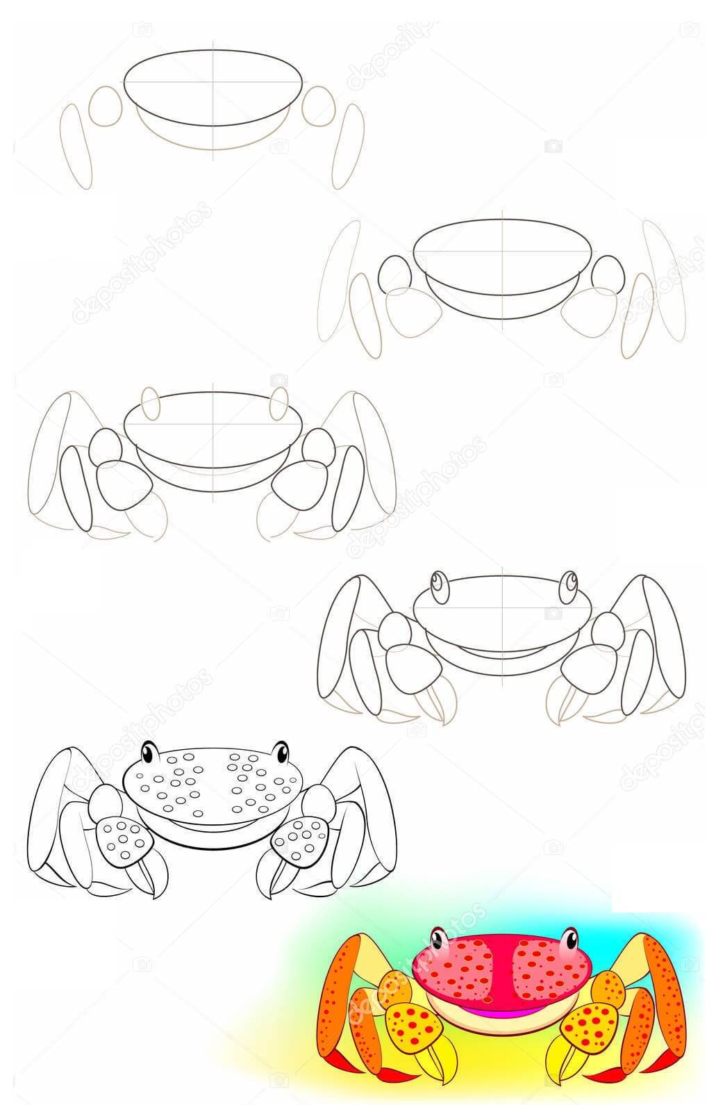 idée de crabe (24) dessin