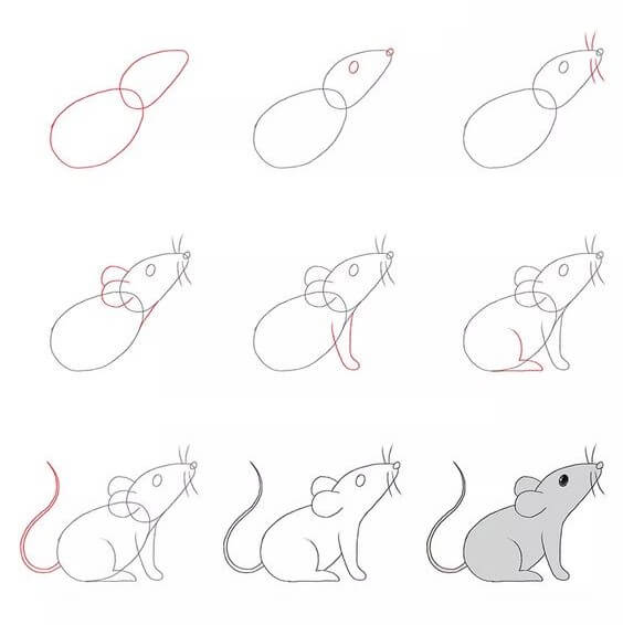 idée de souris (1) dessin