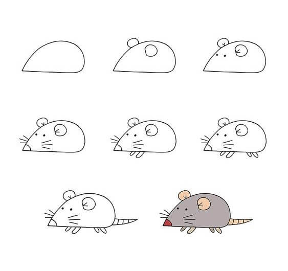 idée de souris (3) dessin