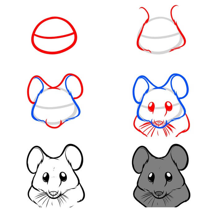 idée de souris (35) dessin