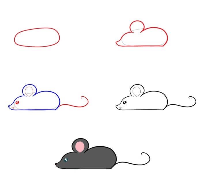 idée de souris (39) dessin
