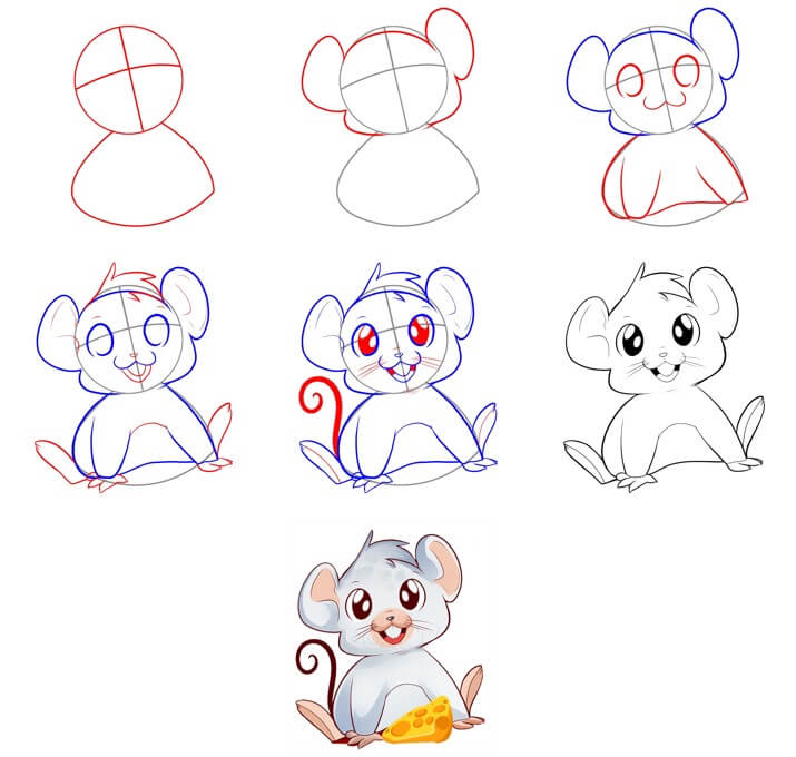 idée de souris (46) dessin