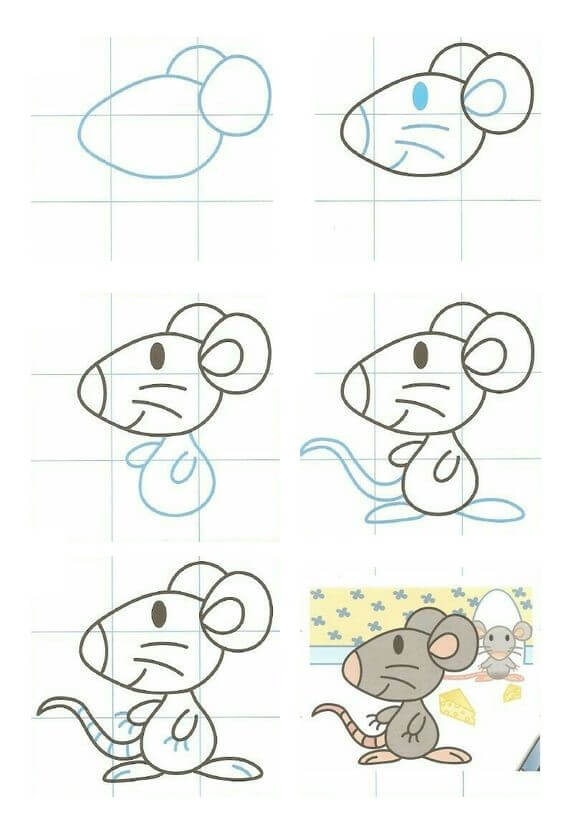 idée de souris (6) dessin