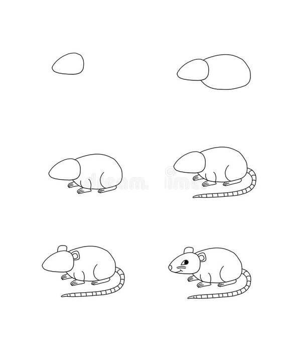 idée de souris (8) dessin