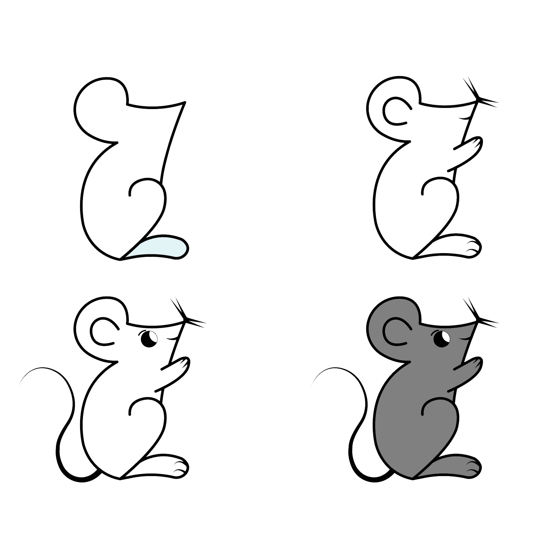 idée de souris (9) dessin