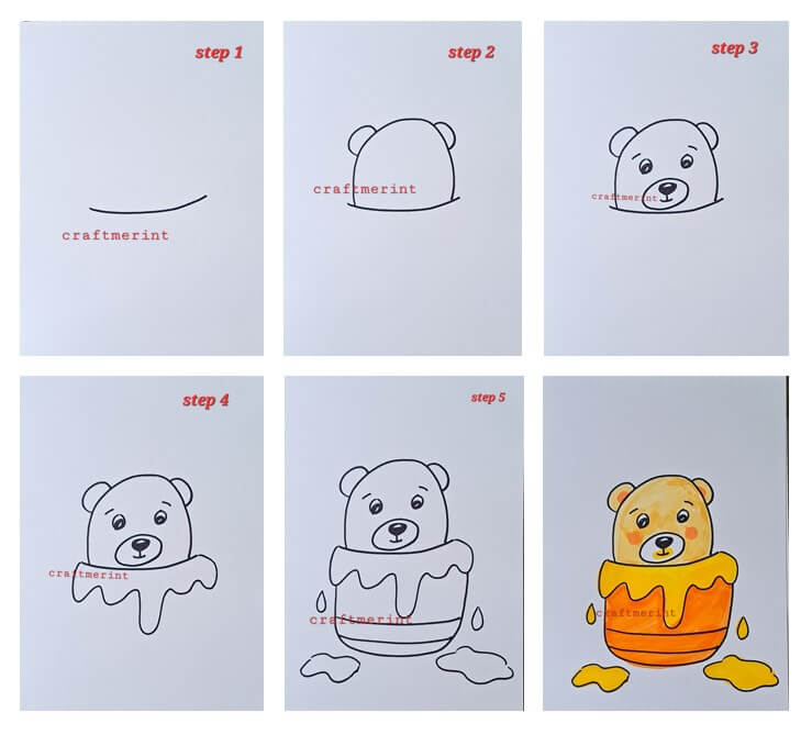 idée d’ours 10 dessin