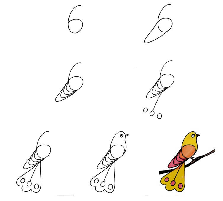 idées d’oiseaux (37) dessin