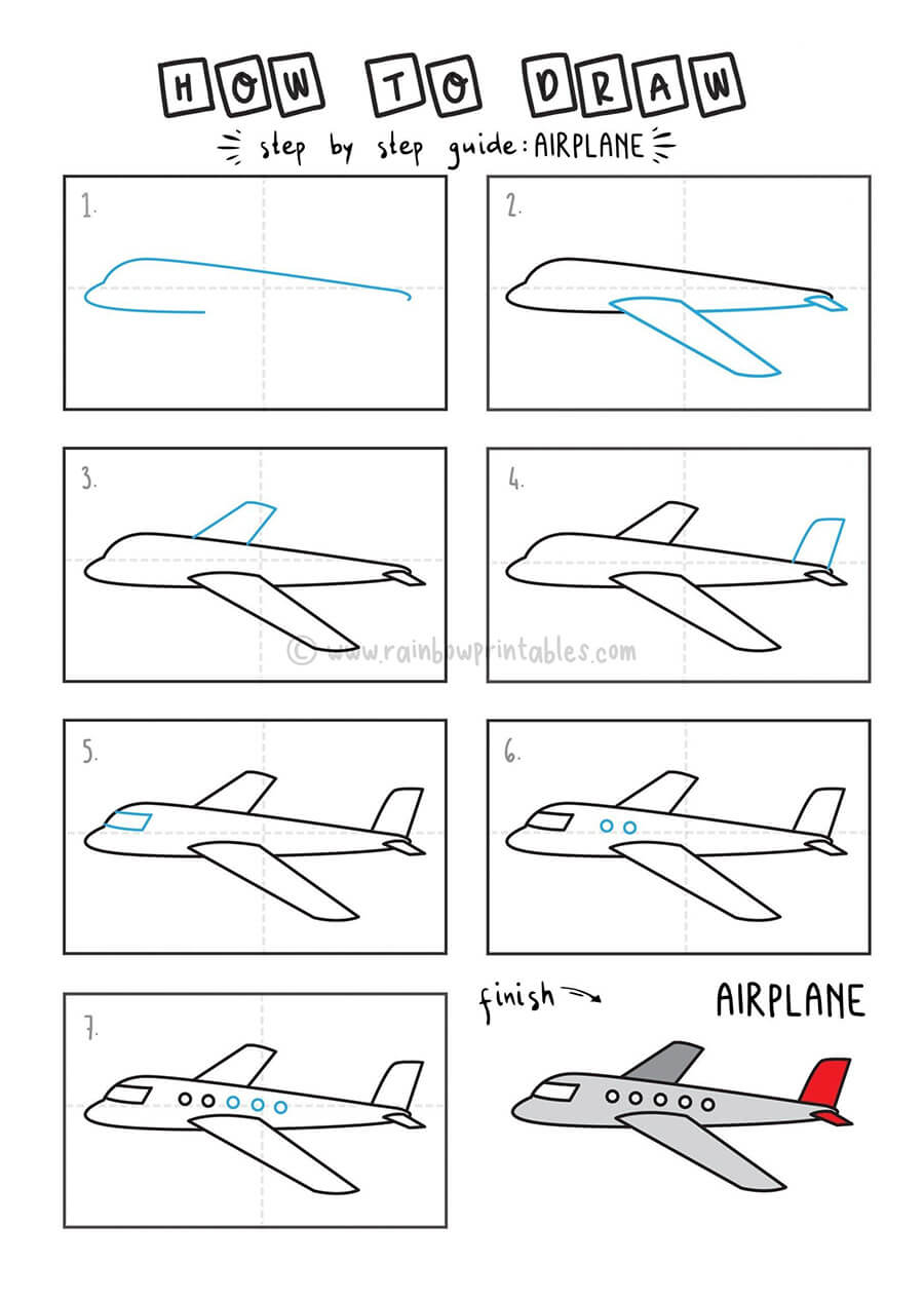 Une idée d’avion 11 dessin