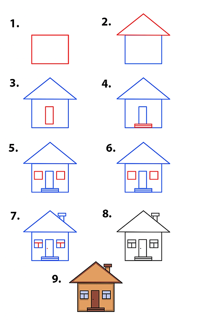 Une idée de maison 12 dessin