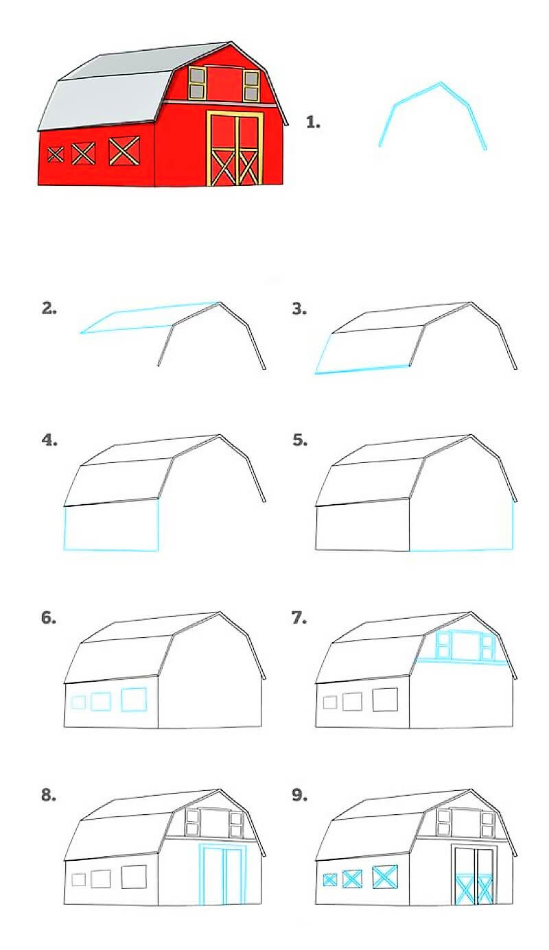 Une idée de maison 5 dessin