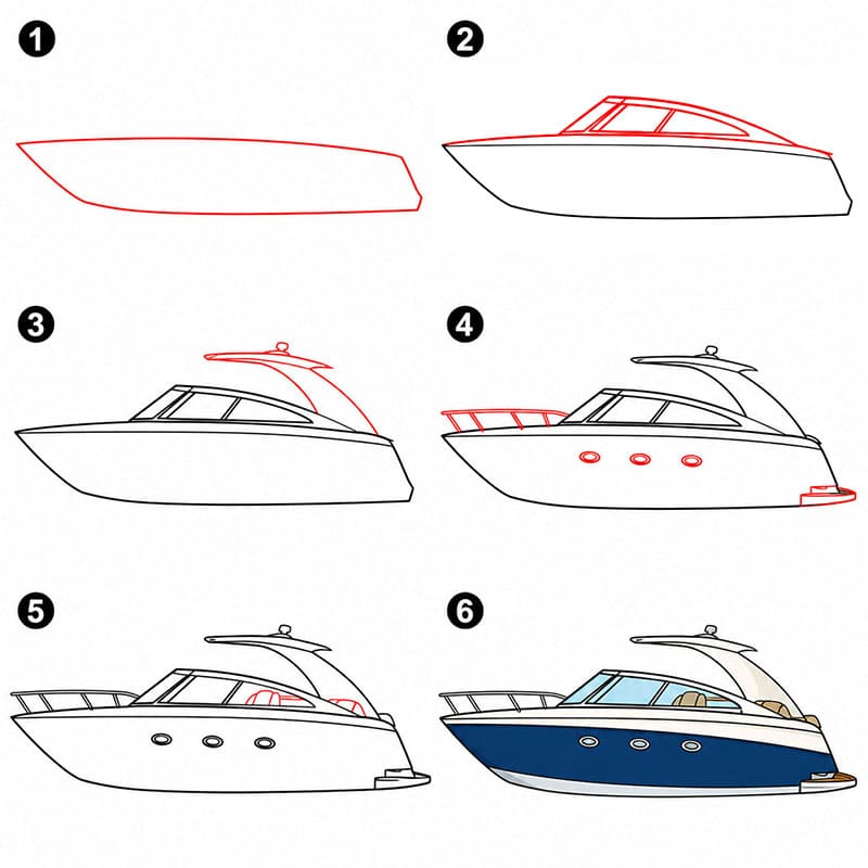 Bateau royal gratuit dessin