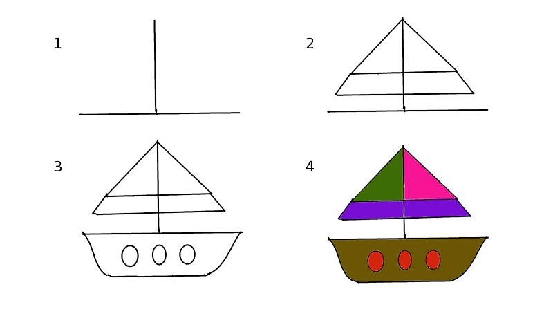 Une idée de bateau 12 dessin