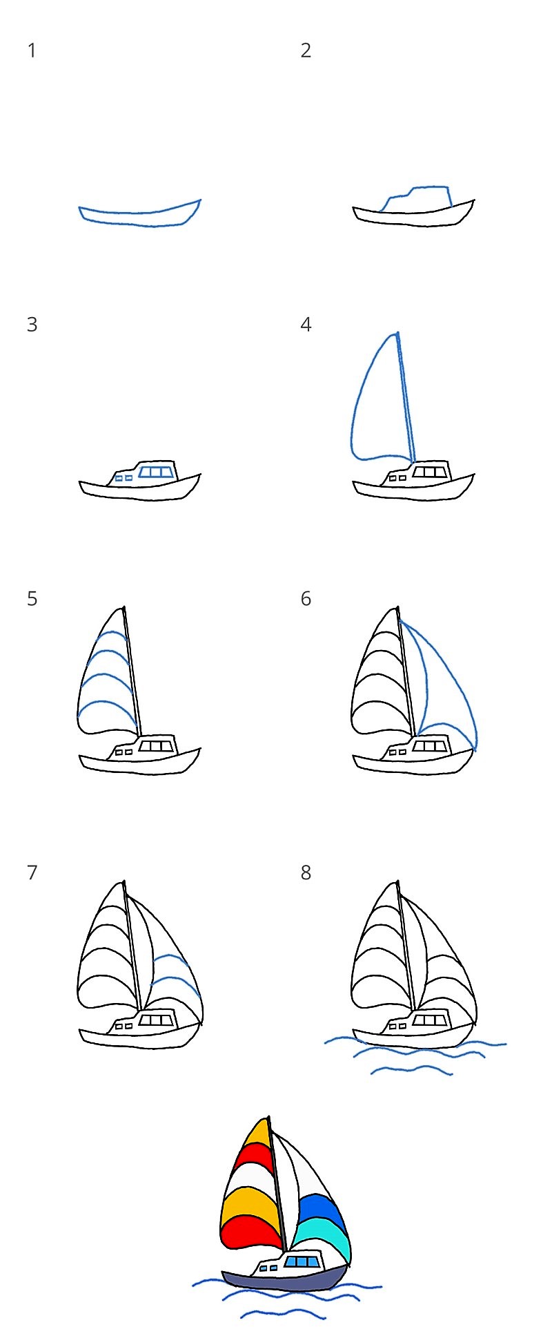 Une idée de bateau 16 dessin