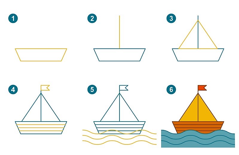 Une idée de bateau 6 dessin