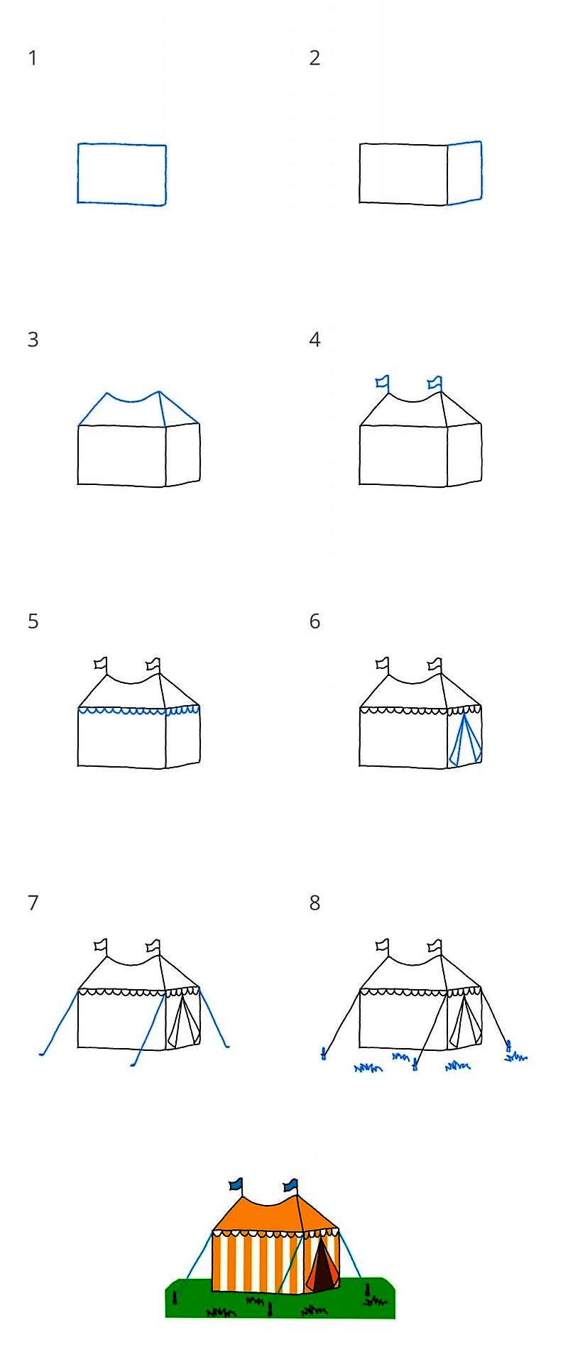 Idée de tente 11 dessin
