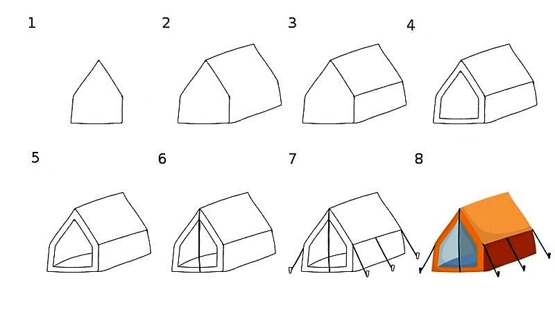 Idée de tente 9 dessin