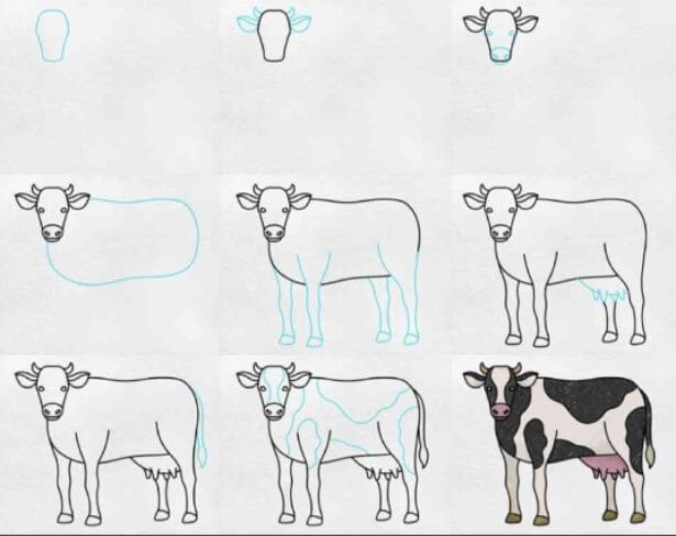 Idée de vache (1) dessin