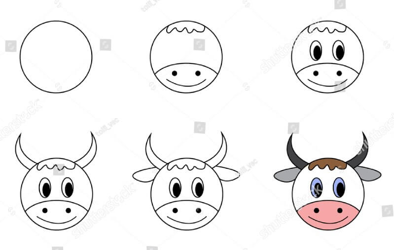 Idée de vache (12) dessin