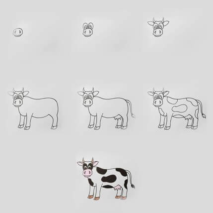 Idée de vache (4) dessin