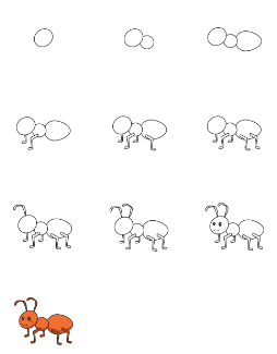 Comment dessiner Ant idea 2