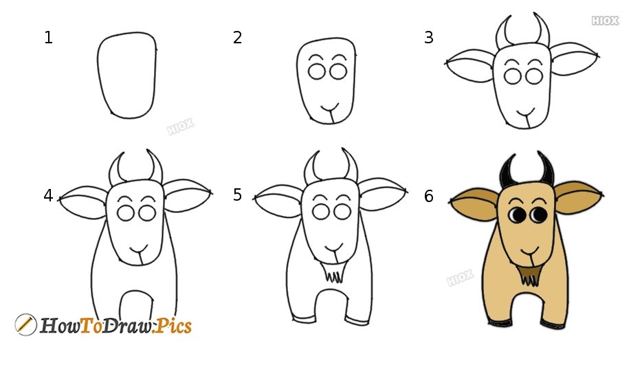 Idée de chèvre 12 dessin