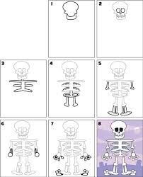 Idée de squelette 2 dessin