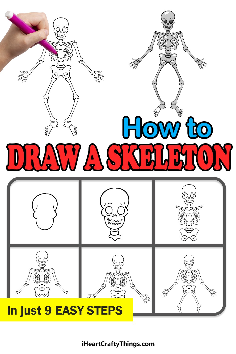 Idée de squelette 4 dessin