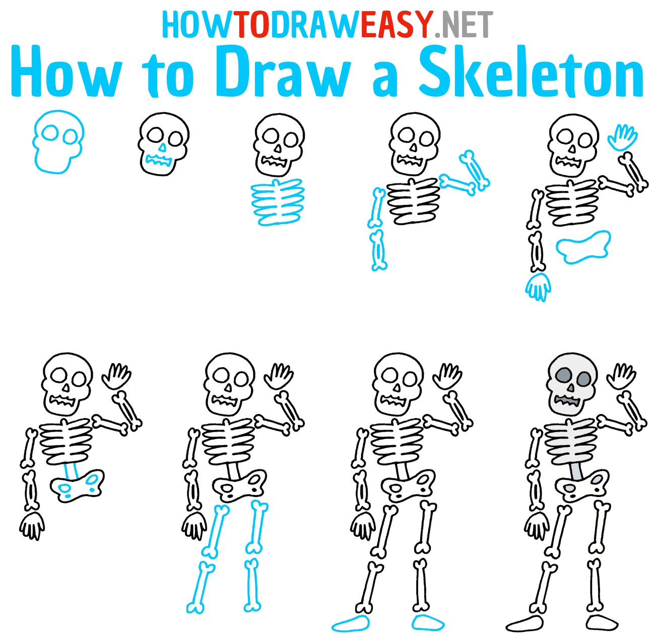 Idée de squelette 6 dessin