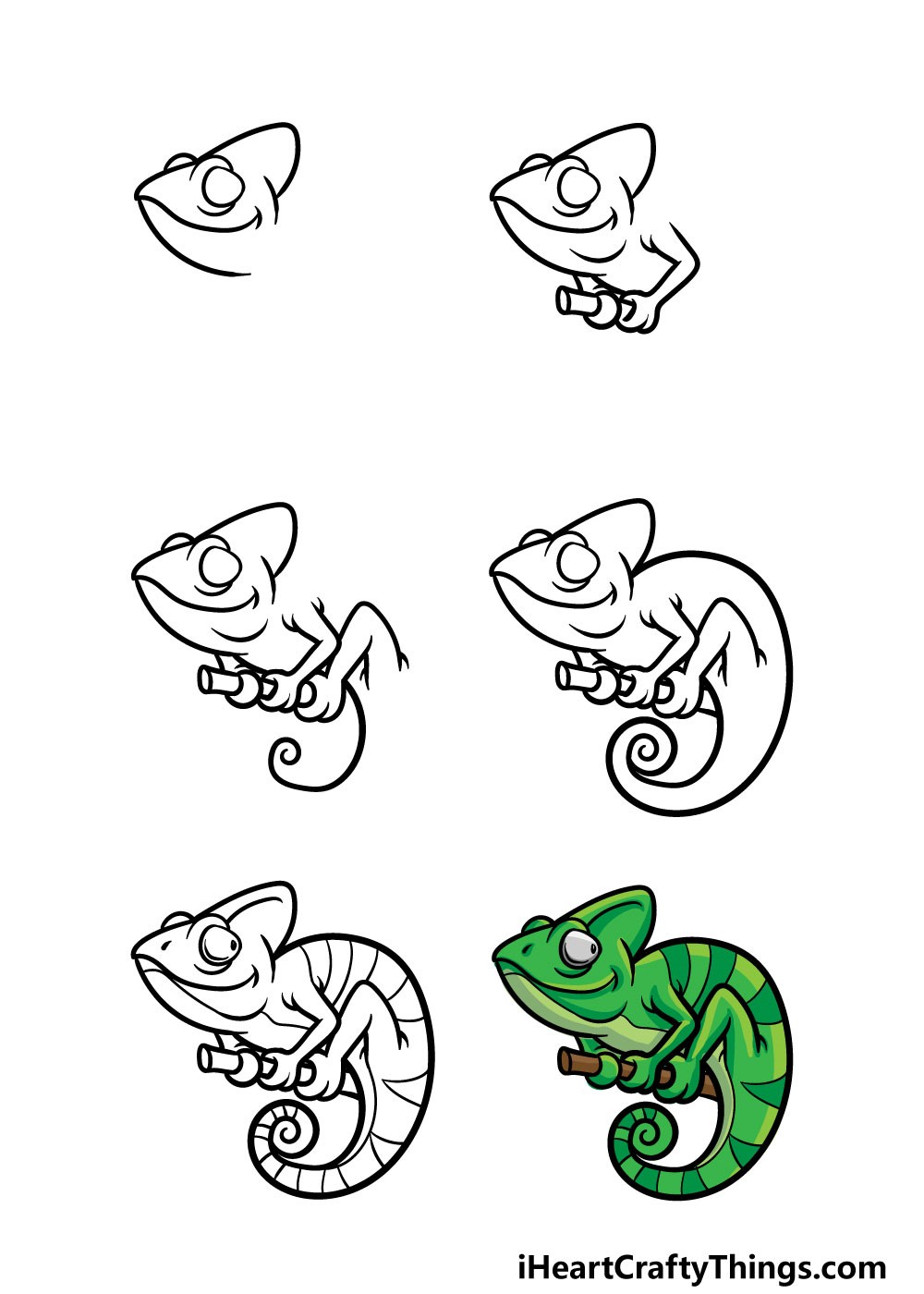 Idée de gecko 6 dessin