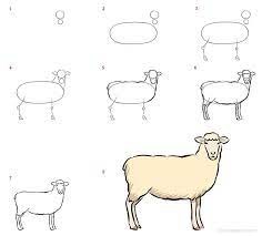 Idée de mouton 12 dessin