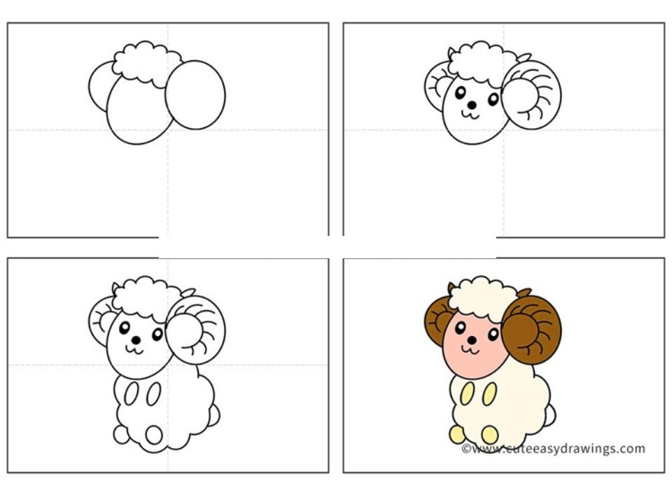 Idée de mouton 7 dessin