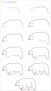 Idée ours polaire 1 dessin