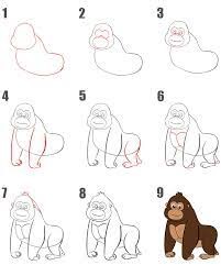 Idées de gorilles 2 dessin
