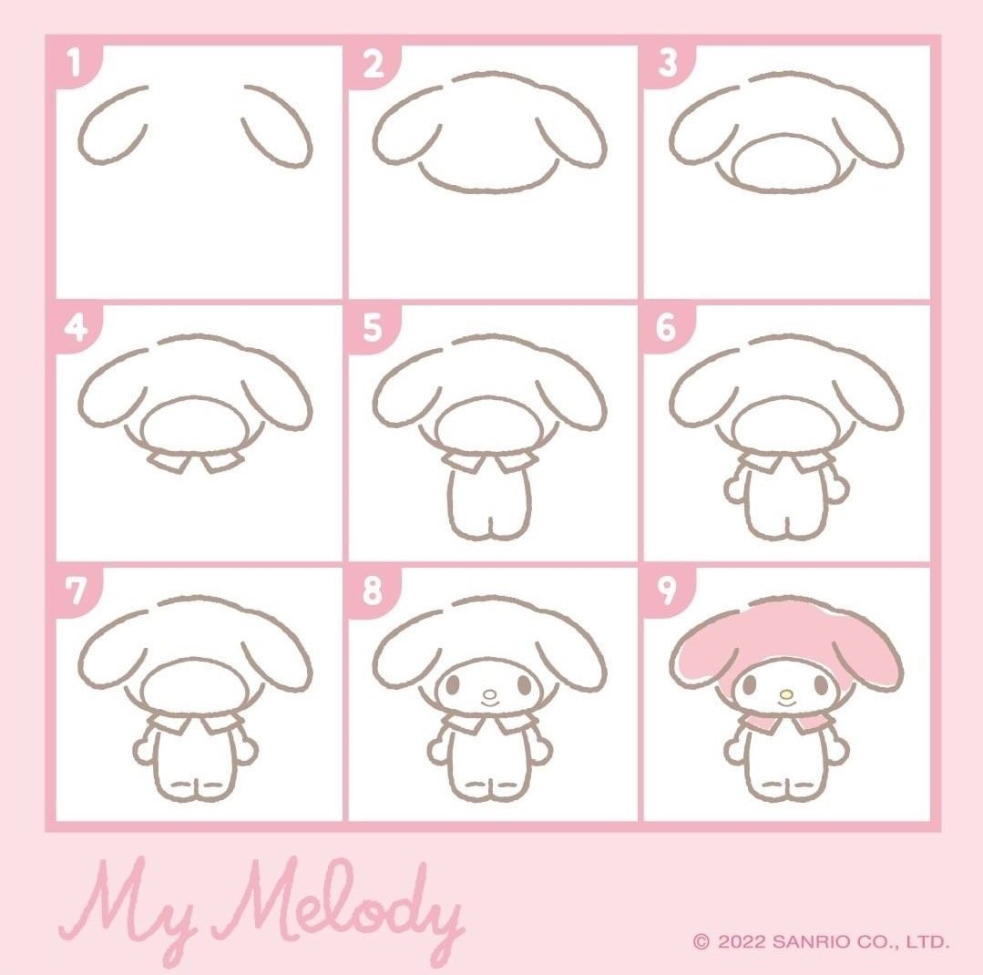 My Melody Idée 3 dessin
