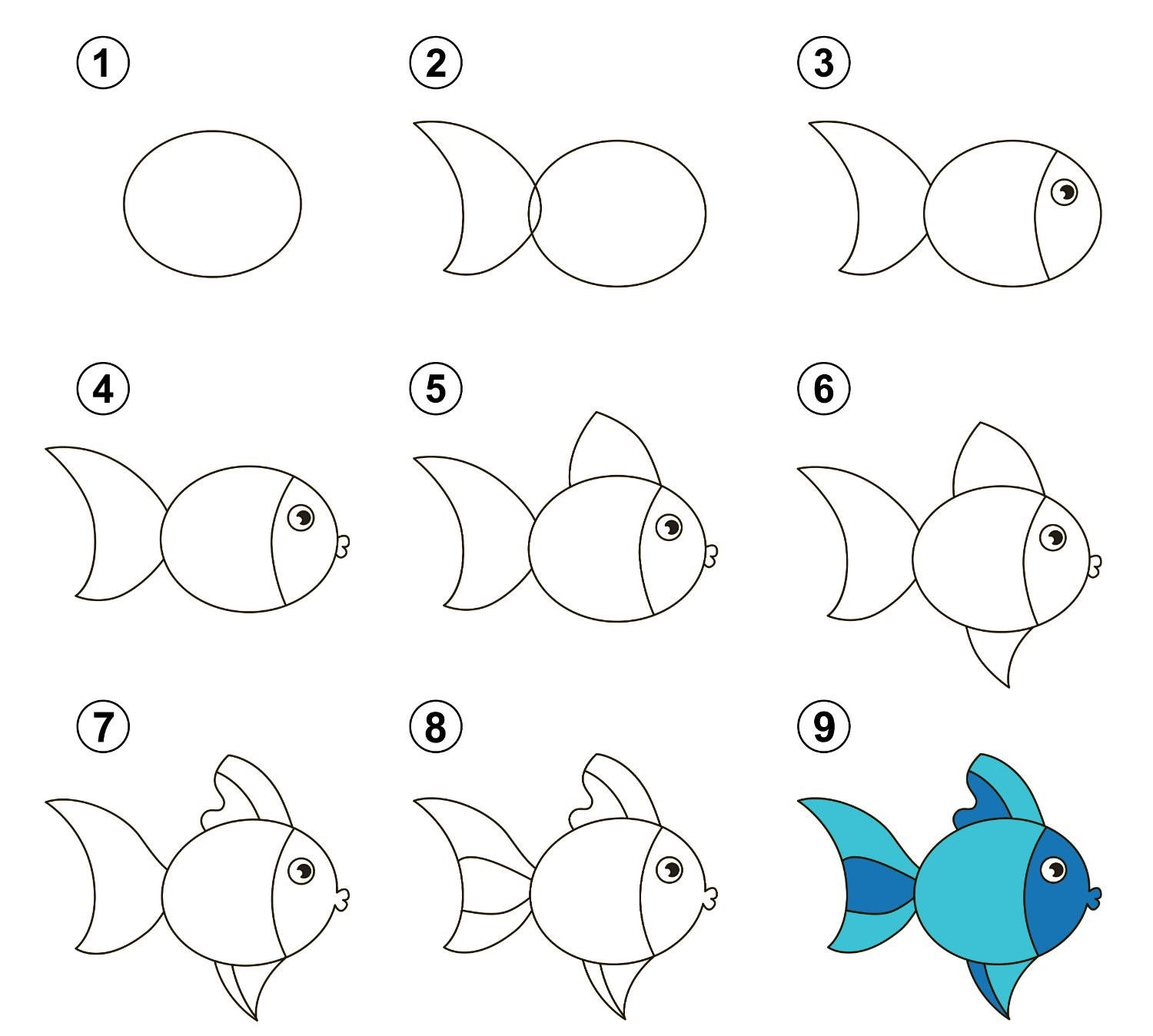 fish idea 4 dessin