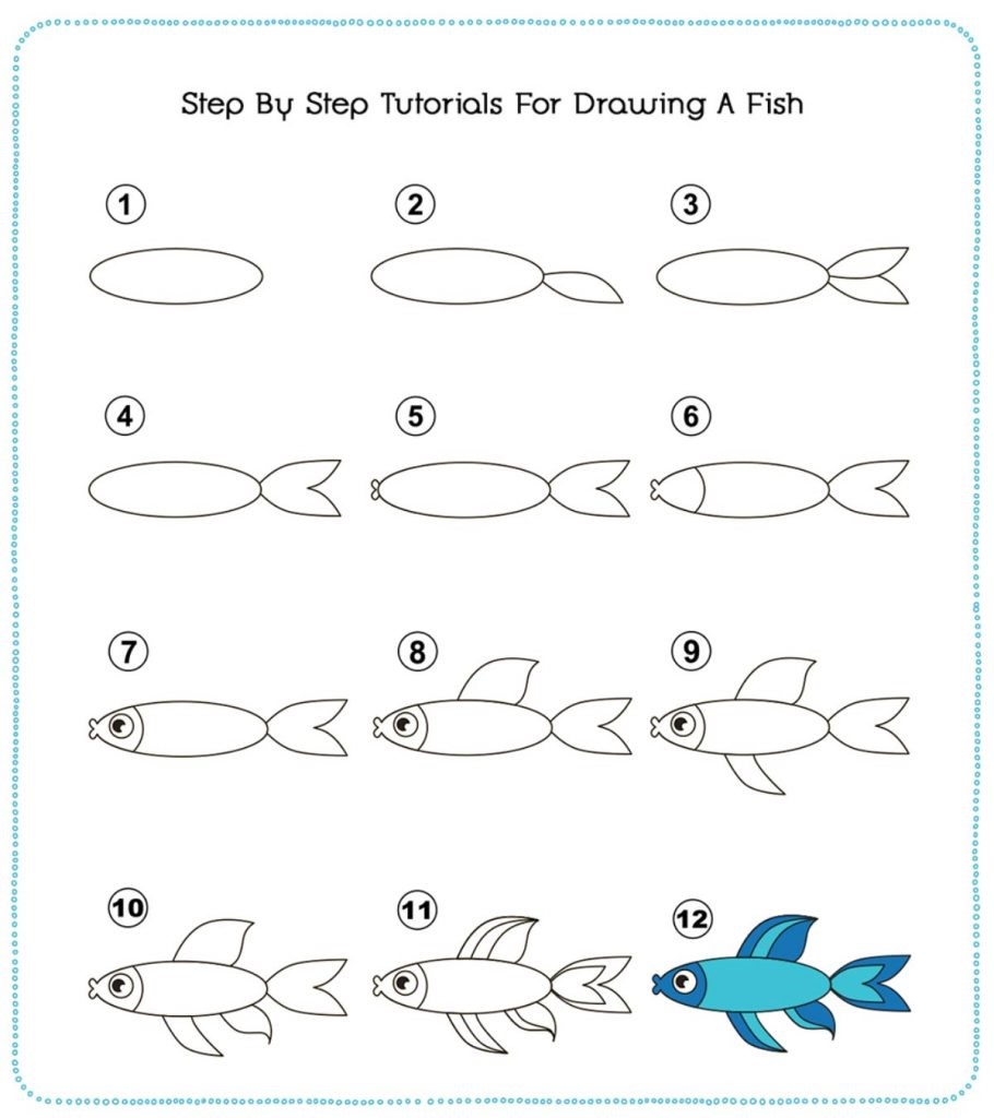 fish idea 7 dessin