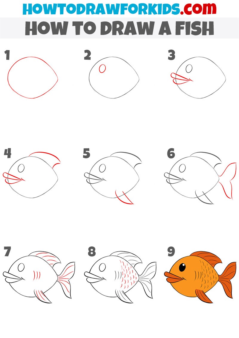 fish idea 9 dessin